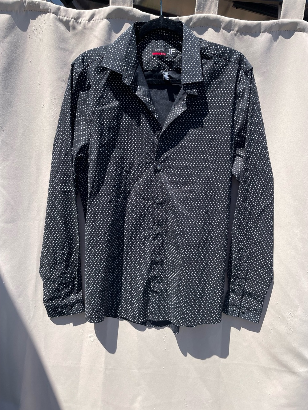 JF J. Ferrar, Slim Fit Men’s Dress Shirt, Excellent Condition